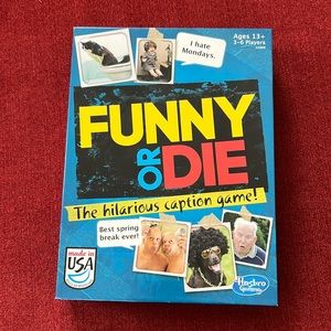 LIKE NEW HASBRO FUNNY OR DIE GAME